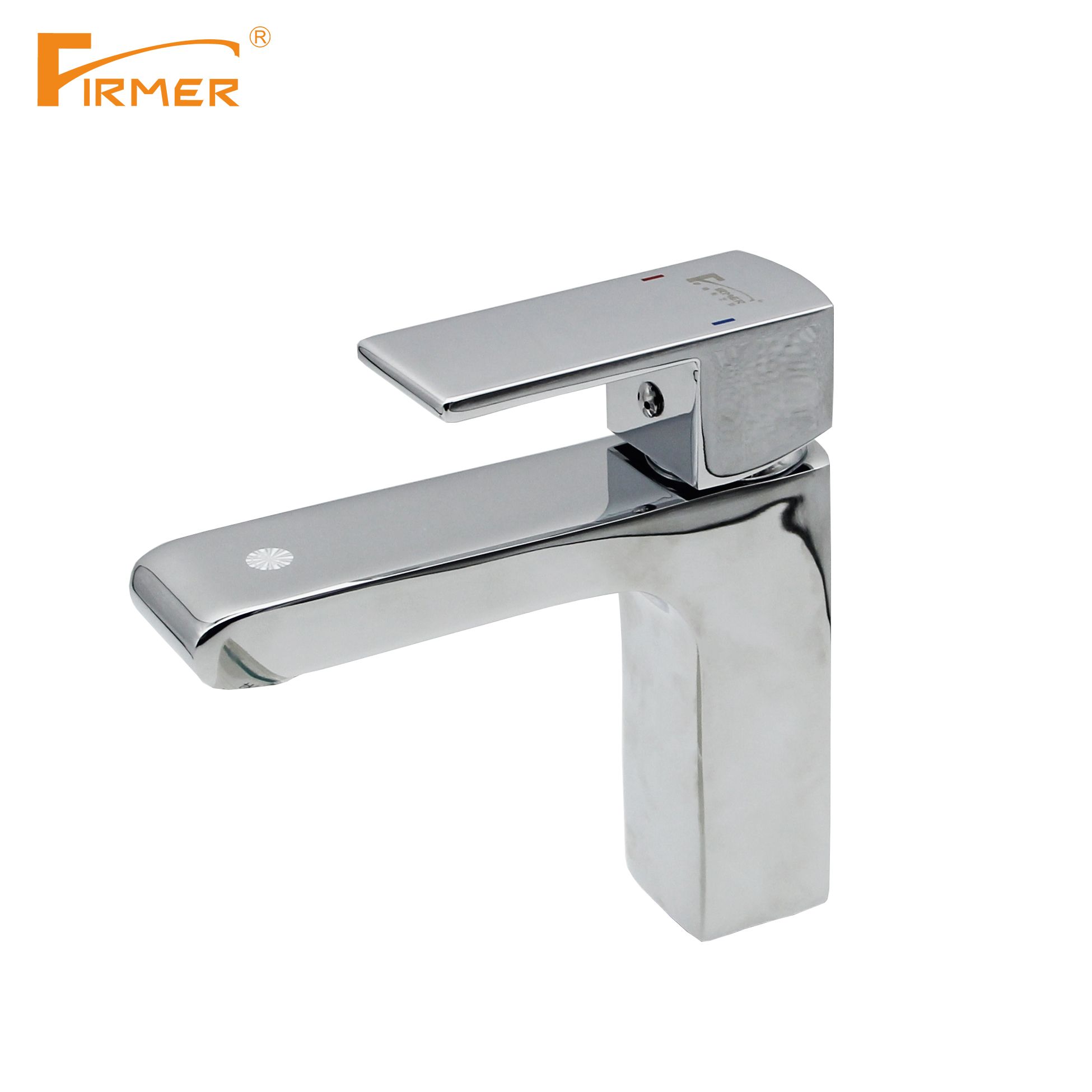 Ileno FIRMER high - quality hot and cold basin faucet full copper single hole faucet thumbnail