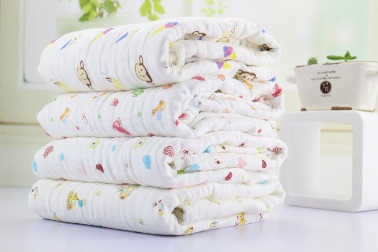 Baby products: 10-layer gauze blanket, summer cool blanket, anti-kick blanket/air conditioner blanket, soft and breathable details Picture