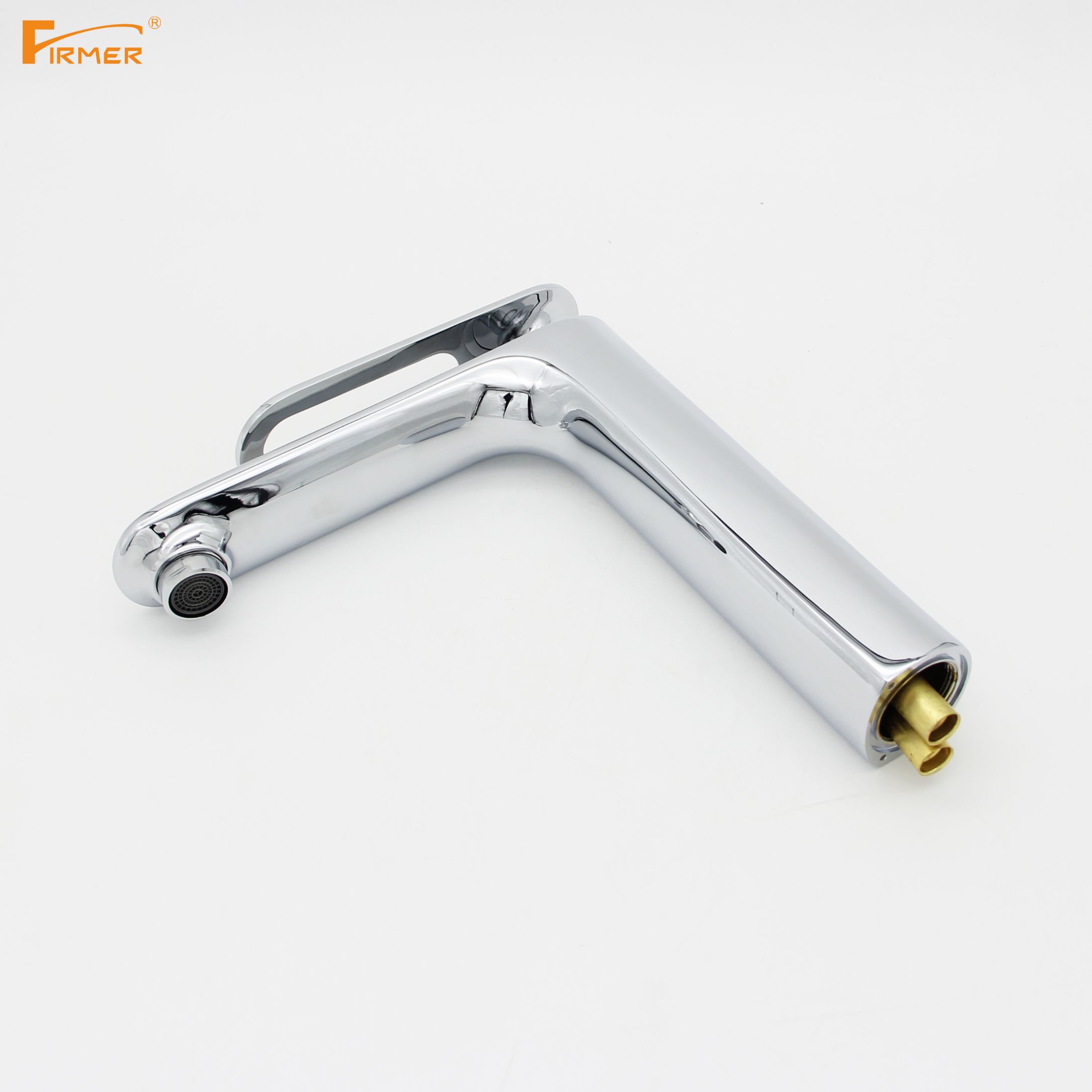 Yiwu quality goods FIRMER YLN1930-1A cold and hot countertop basin faucet copper high washbasin Washbasin Faucet details Picture