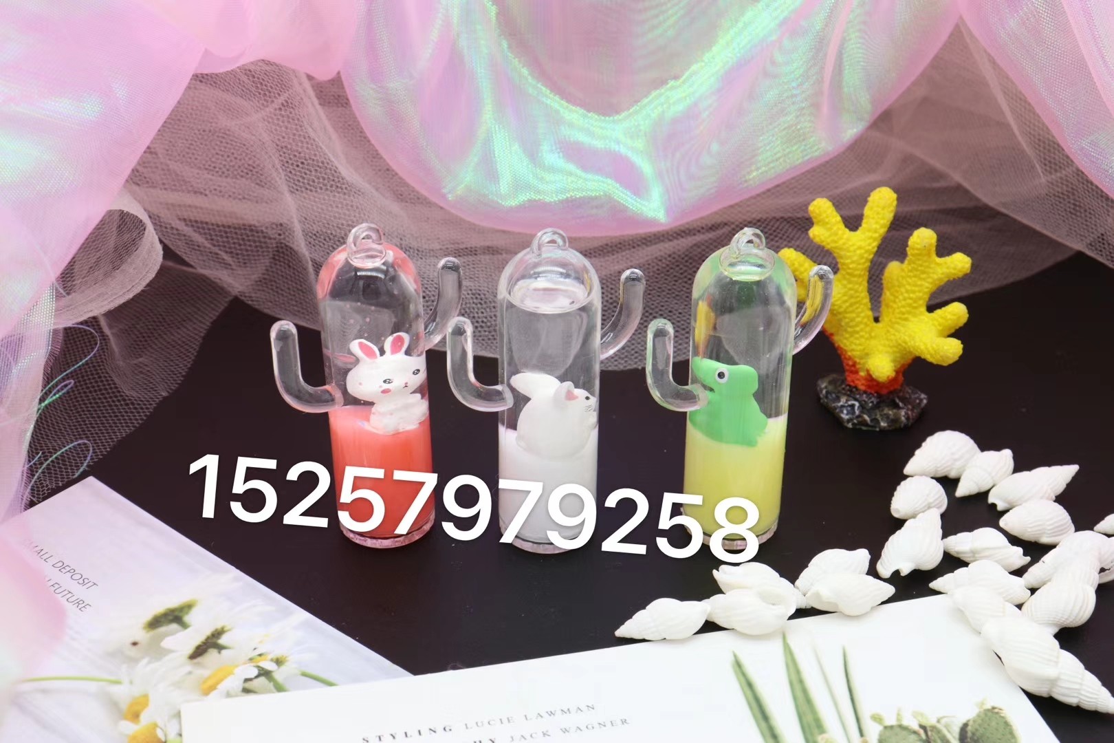 入油卡通钥匙扣