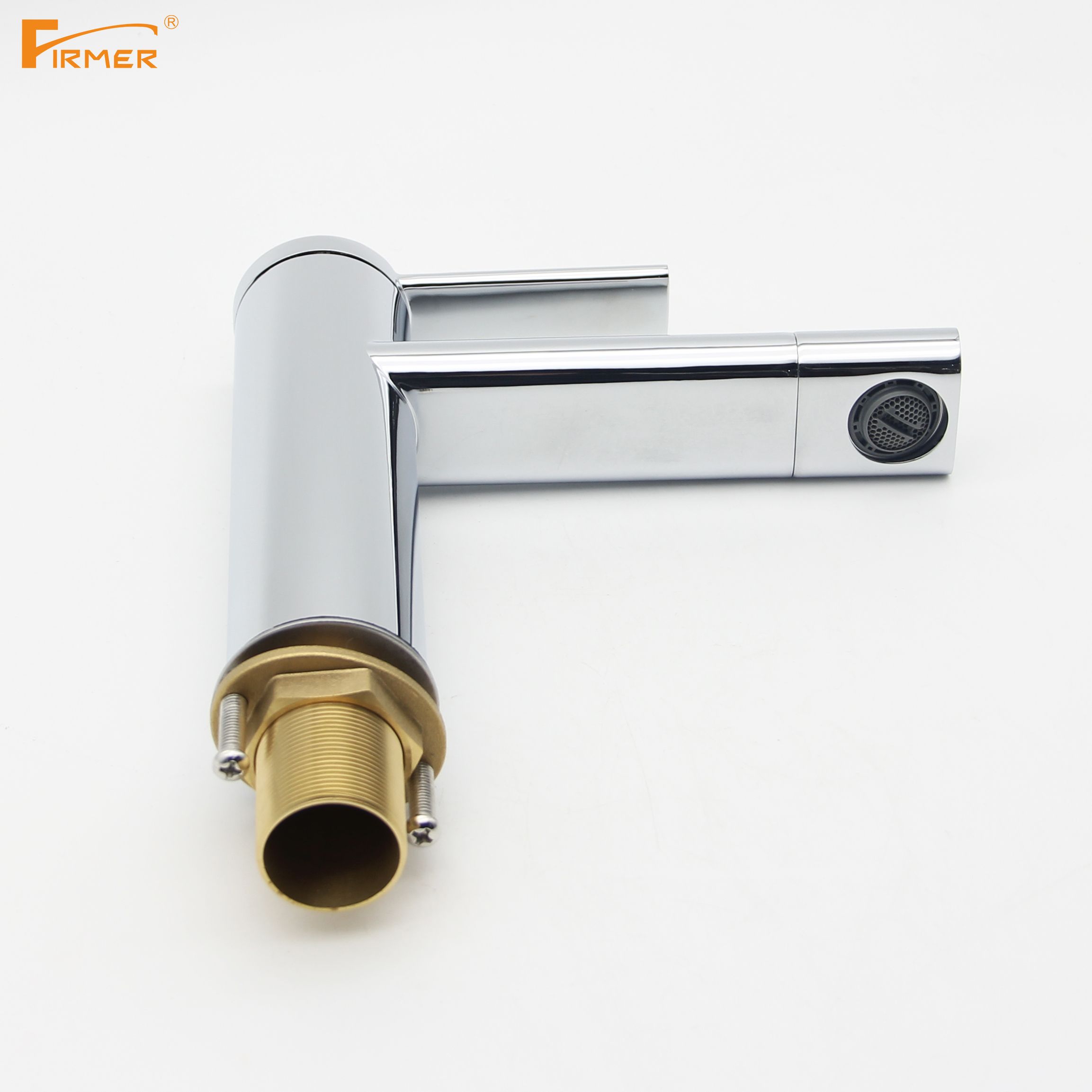 Yiwu quality goods FIRMER YLN1896-1 All-copper single handle bathroom washbasin, countertop faucet, washbasin faucet details Picture