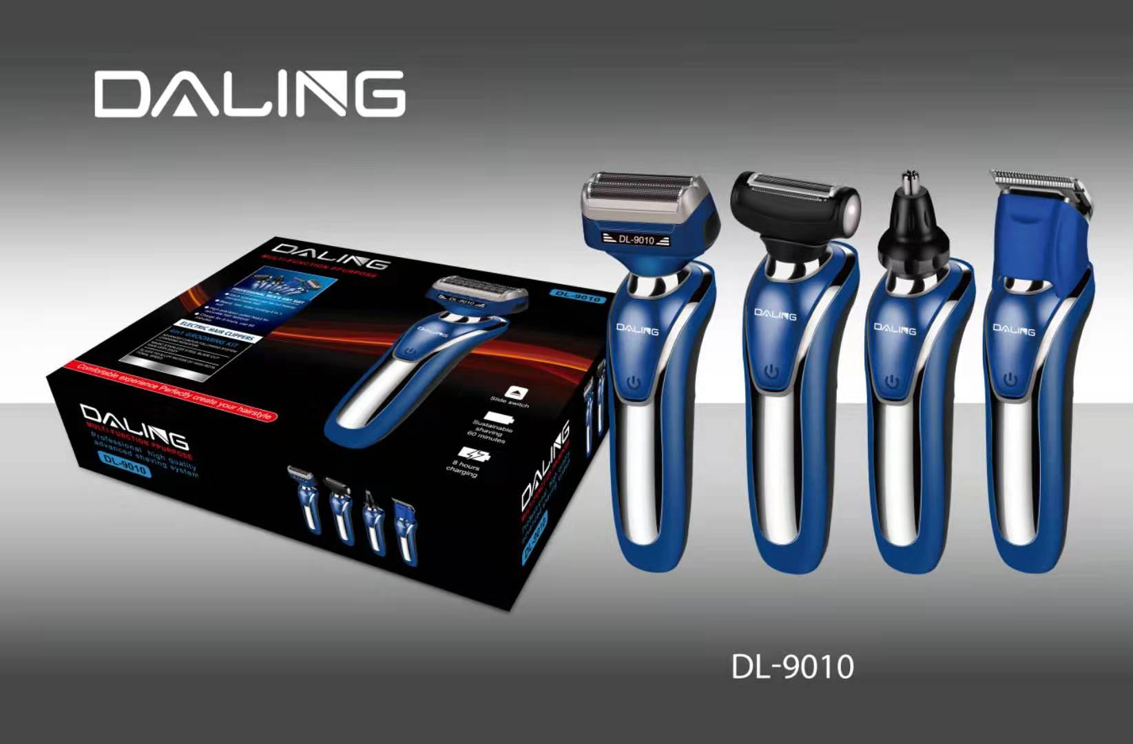 DALING DALING Electric Razor DL-9010 Multi-functional nose hair trimmer hair clipper shave Set