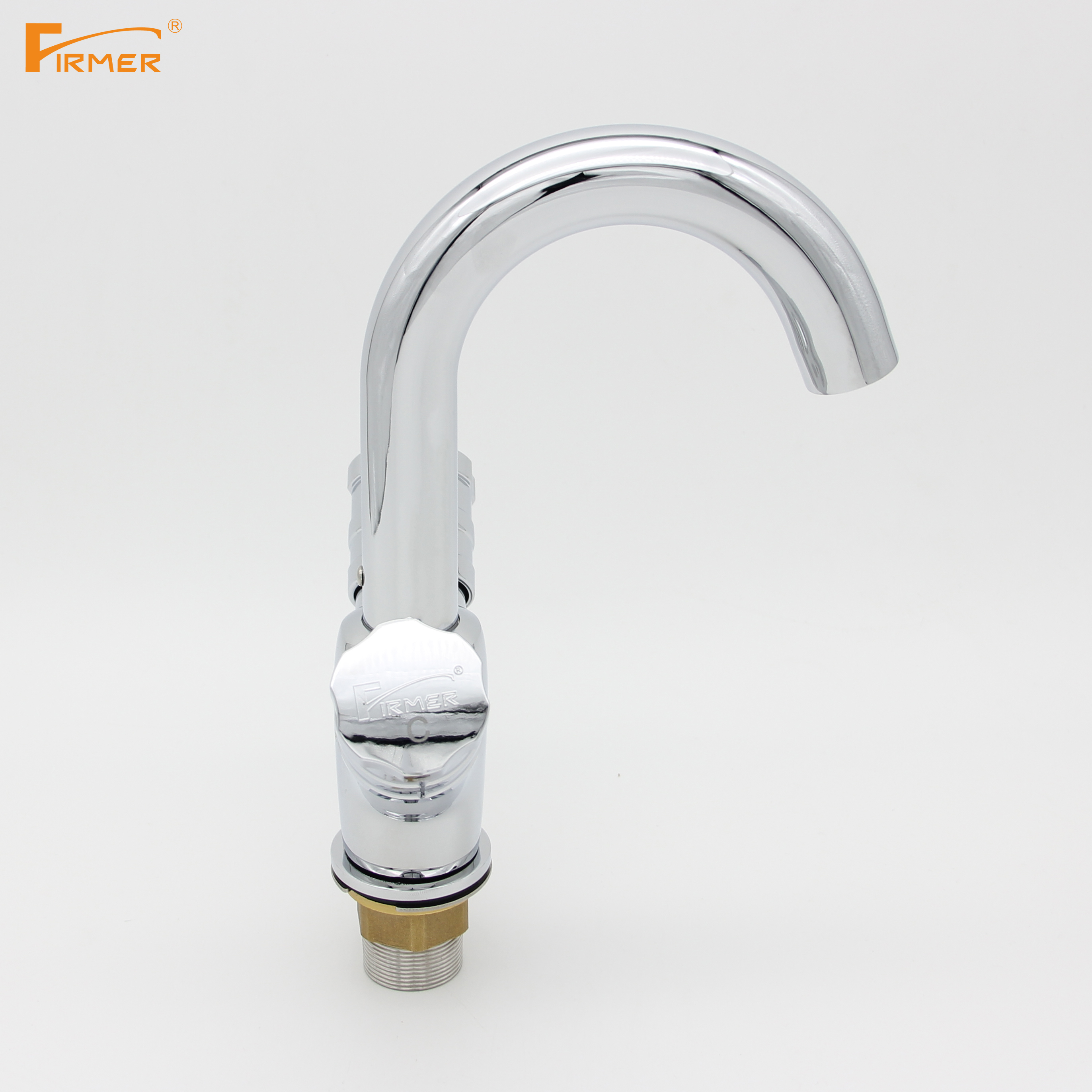 Yiwu quality goods FIRMER YLN1122-3A Two-hand wheel slow-opening copper washbasin Faucet Washbasin Faucet detail image 3
