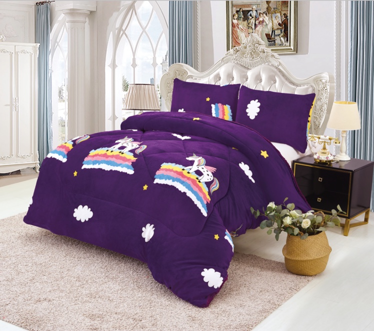 Three Flannel Quilt Sets