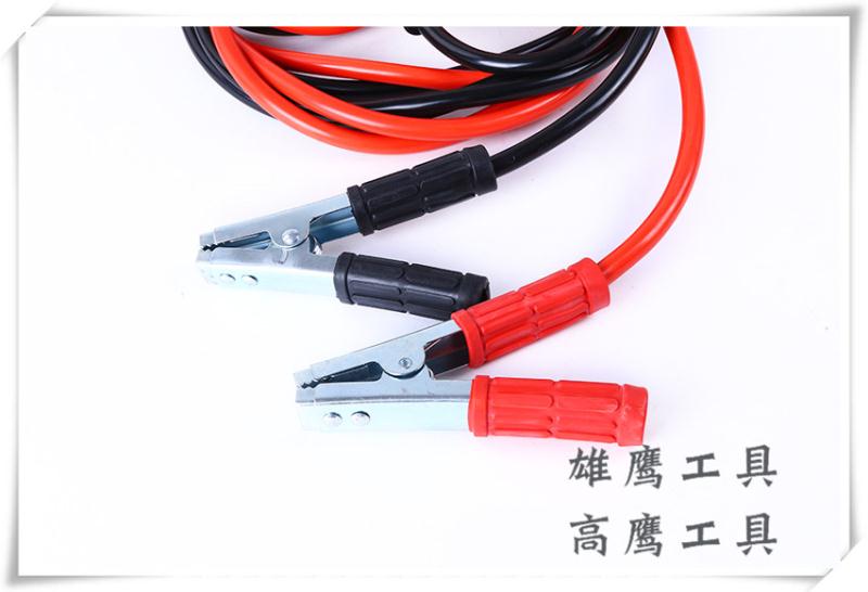 电瓶夹汽车启动器电瓶线夹子鳄鱼夹点火线汽车用品应急搭火线细节图