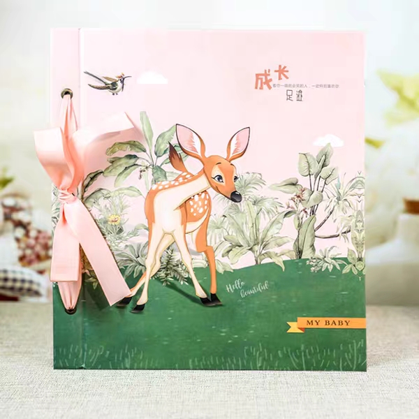 A 5678-inch, 640-page photo album with insert pages, a large family photo album for the baby's growth Application Scenario