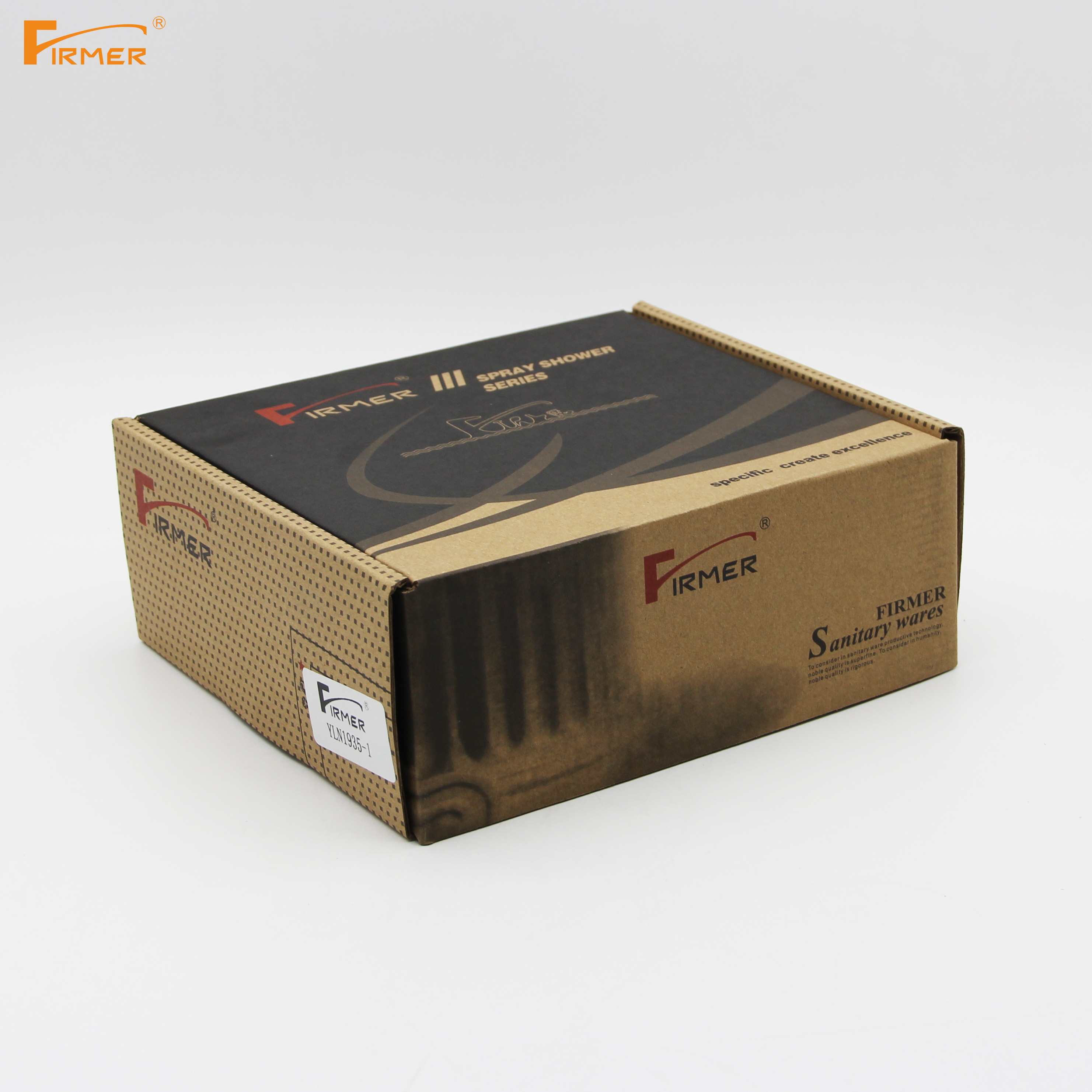 Yiwu quality goods FIRMER YLN1935-1 square all-copper hot and cold countertop and undertop basins, washbasins, washbasins, faucets pic 5