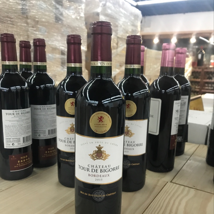 Chateau Tour DE Bigorre, French red wine imported in original bottle thumbnail