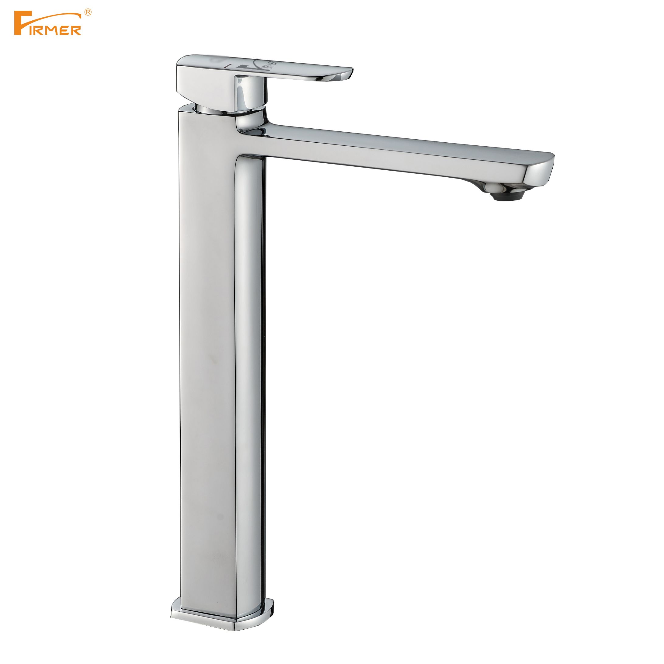 Yiwu Selection Yiling Nuo bathroom full copper face basin hot and cold faucet wash basin with high single hole on the table basin