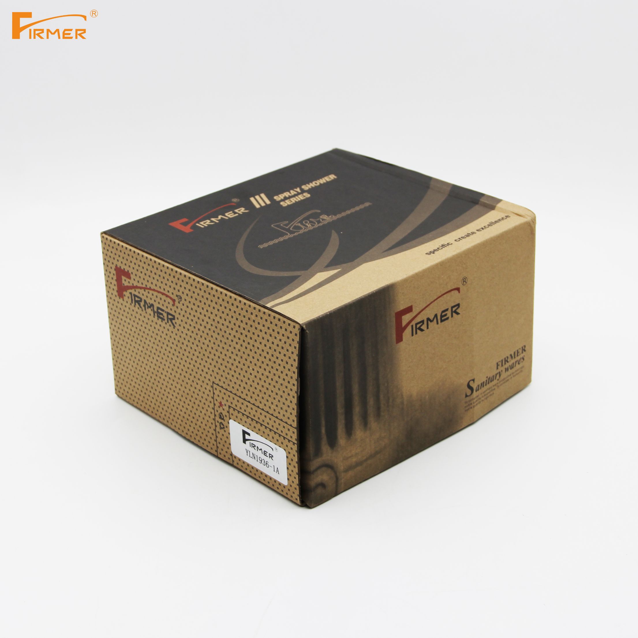 Yiwu quality products: FIRMER fine copper single handle washbasin, hot and cold faucet, bathroom washbasin, countertop faucet Item Picture