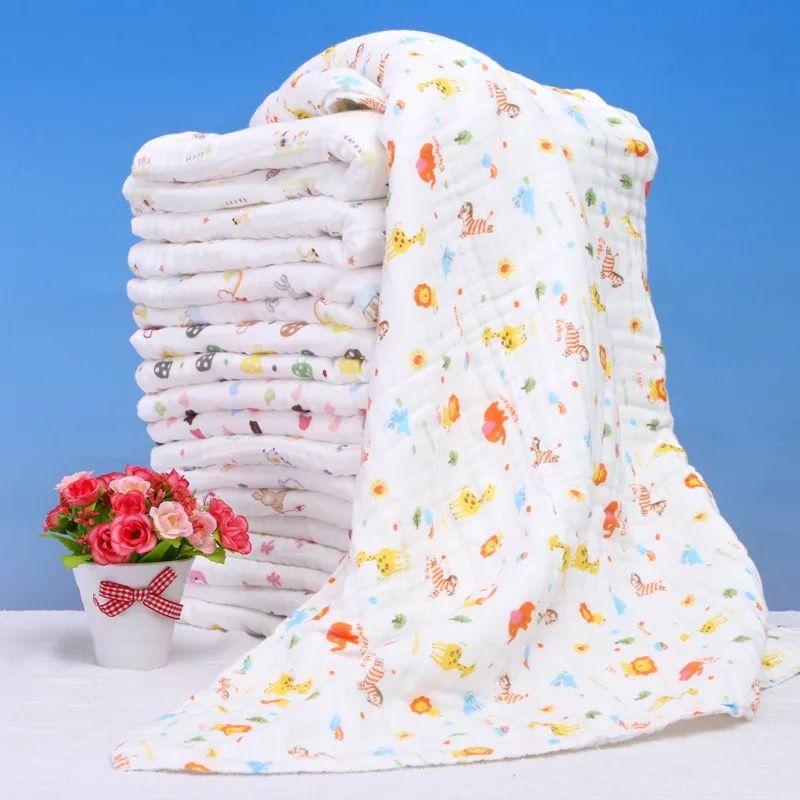 Baby products: 10-layer gauze blanket, summer cool blanket, anti-kick blanket/air conditioner blanket, soft and breathable Item Picture