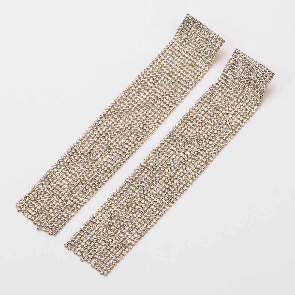 13-3C 亚马逊热卖欧美时尚气质长款流苏耳环女Fashion耳饰详情图2