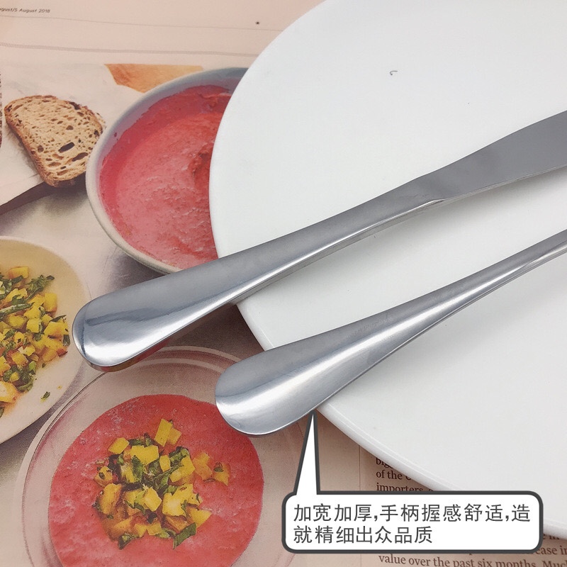 1010不锈钢餐具，西餐刀叉勺，酒店用品详情图3