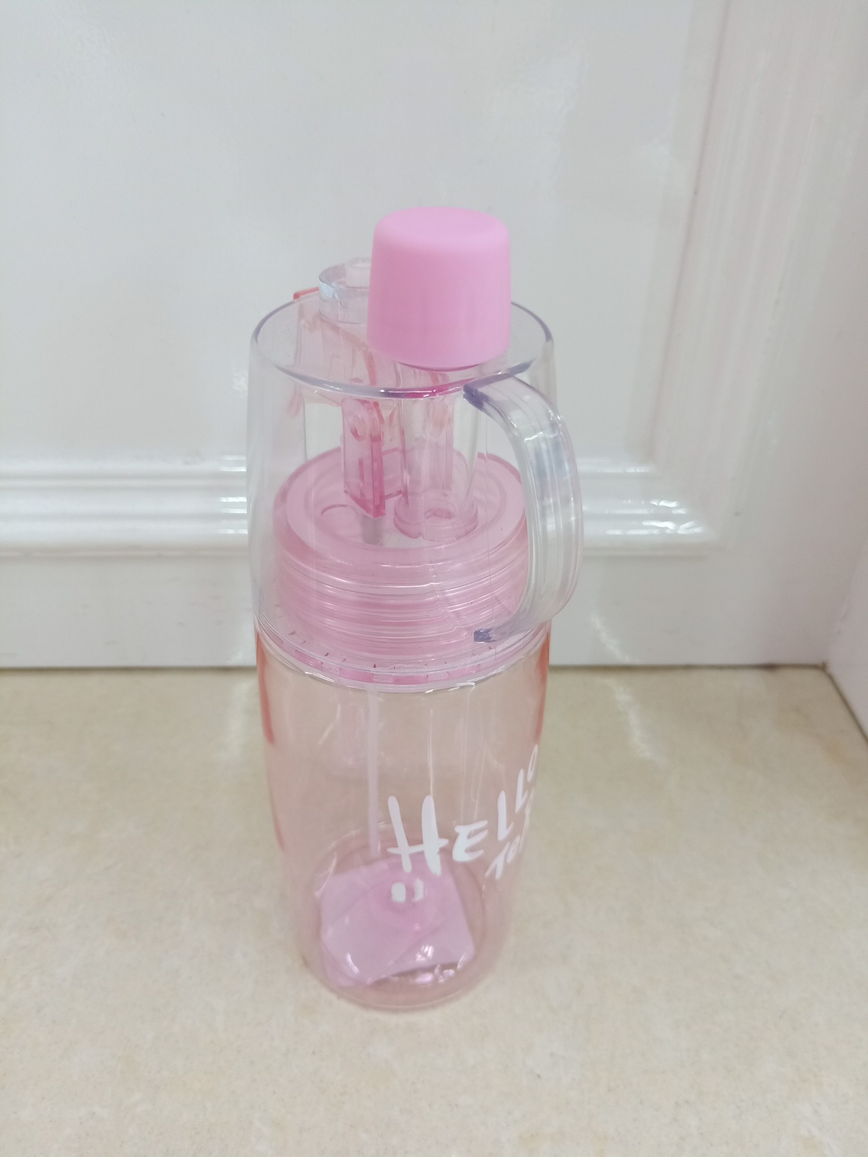 Plastic water bottle, 400ml,500ml,600ml capacity range, let you drink water do not forget to look good! thumbnail