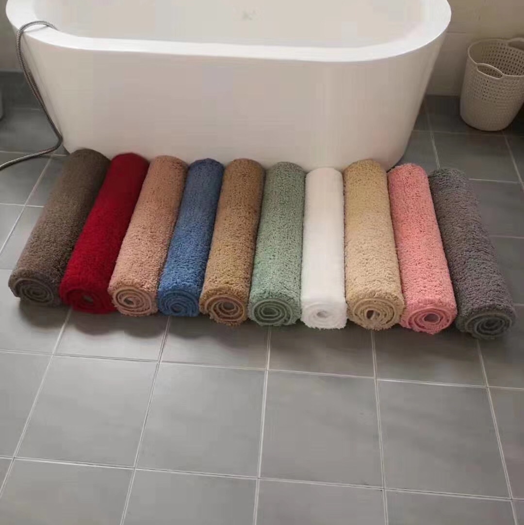 Microfiber Velvet Mat, Bathroom Non-Slip Mat, Door Mat 50*80Cm