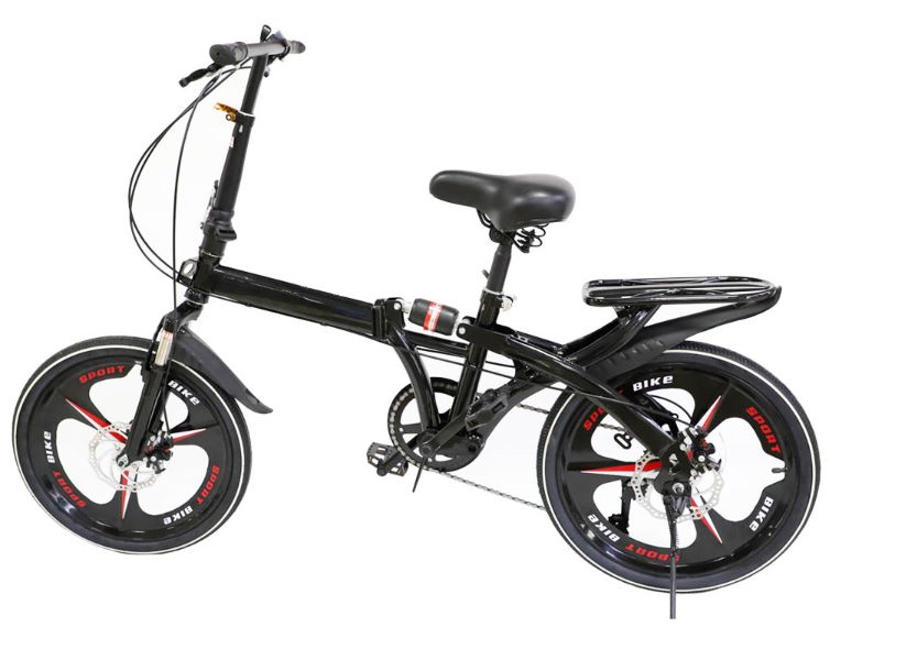 义乌好货 Buster 20寸高碳钢减震7速折叠车自行车