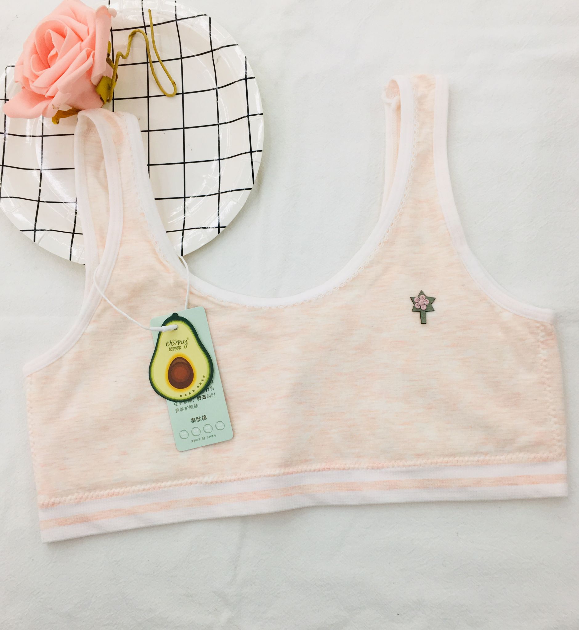 少女发育期文胸小背心产品图