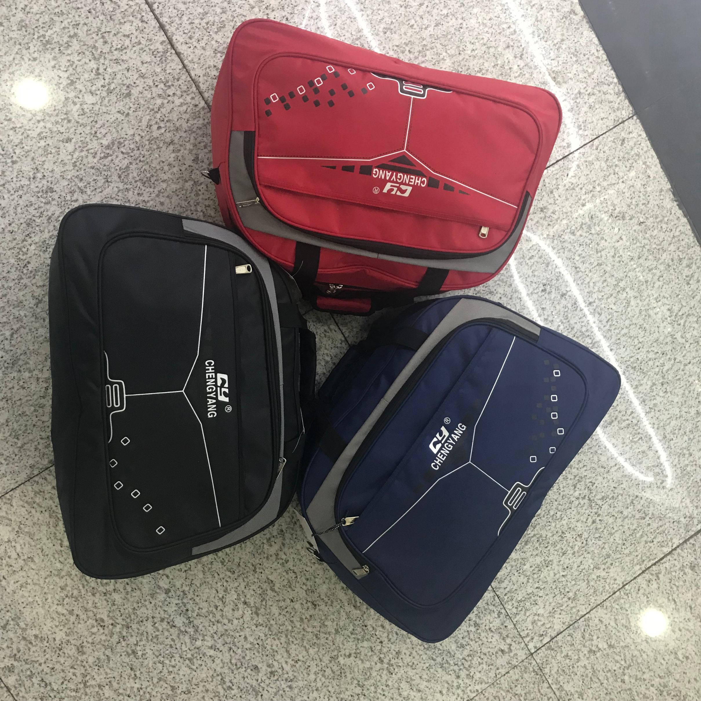 义乌好货 防水尼龙手提旅行包出差旅游大容量男女行李包