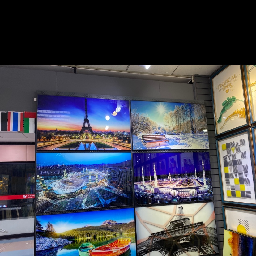 Landscape Decorative Painting Real Scene Display