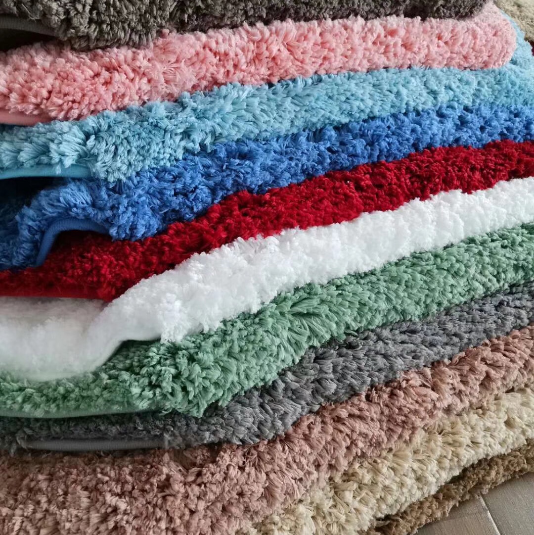 Microfiber Velvet Mat, Bathroom Non-Slip Mat, Door Mat 50*80Cm undefined