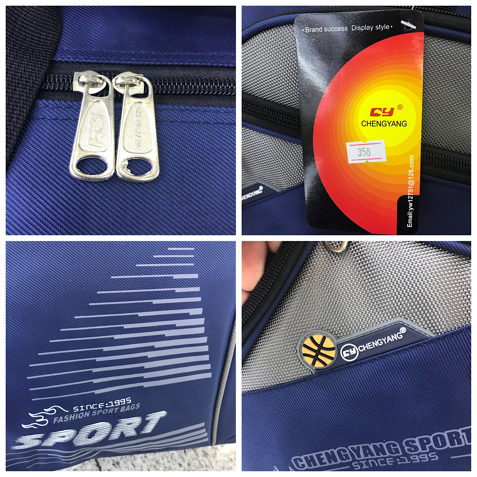 Yiwu quality waterproof nylon hand-held travel bags for business trips and Tours, large-capacity luggage bags for men and women, short trips detail image 5