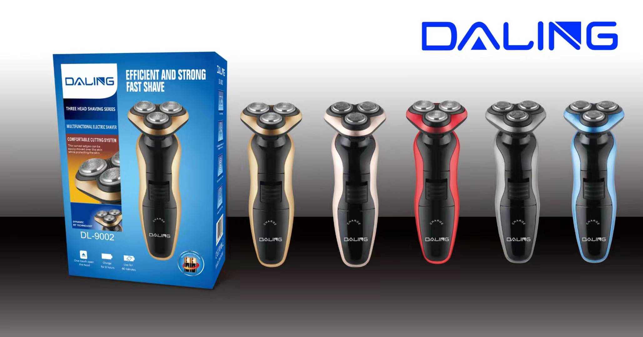 Daring Electric Razor DL-9002 men's Shaving Cutter Floating face rechargeable beard Knife wholesale hair replacement