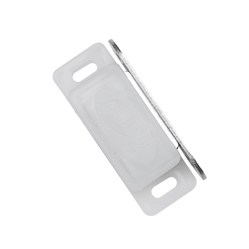 Yiwu Good Goods Strong Magnetic Touch Small Magnetic Cabinet Closet Door Magnetic Touch Strong Magnetic Plastic Magnetic Clamp Cabinet Suction