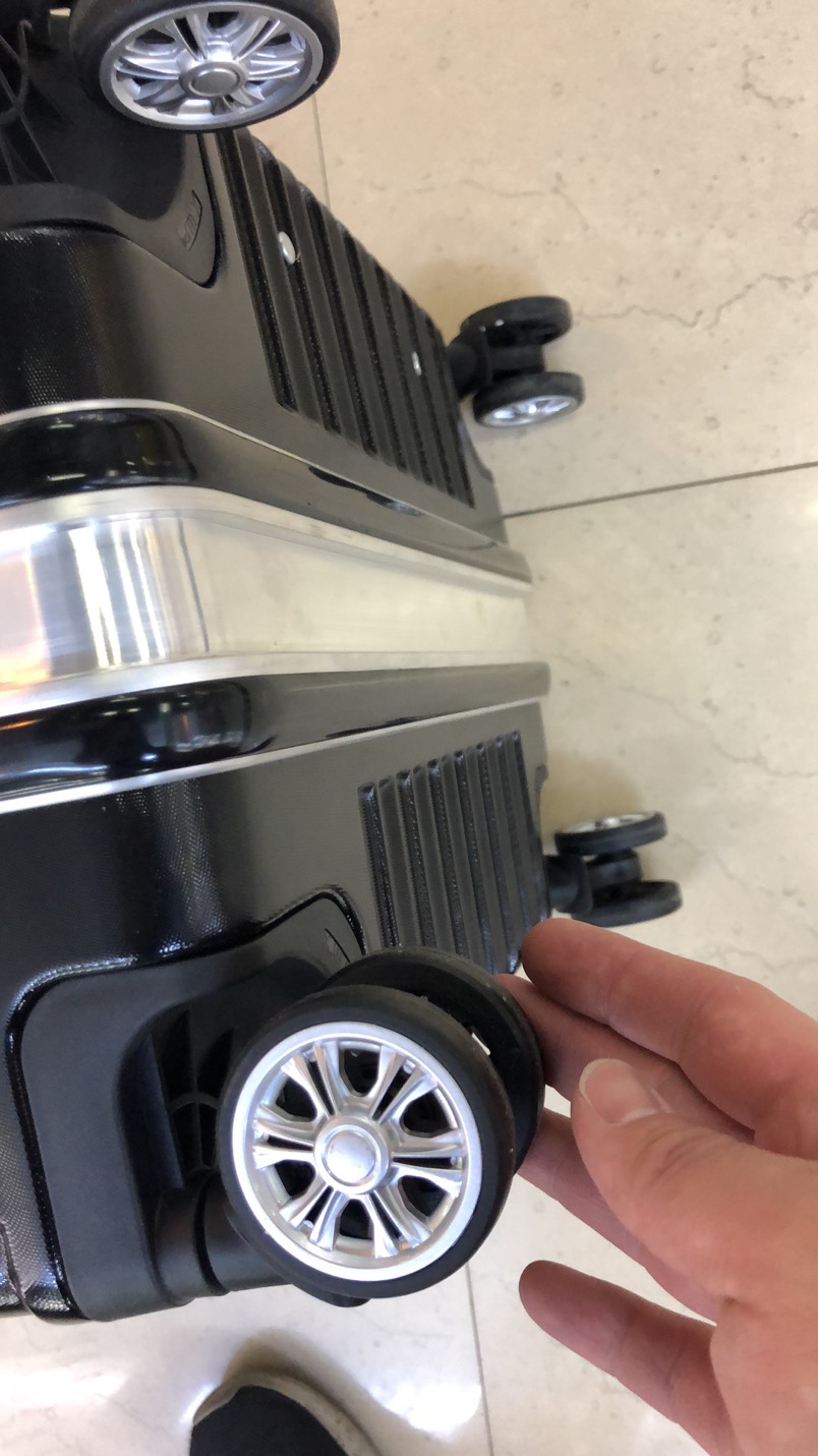 ABS+PC拉杆箱万向轮密码锁旅行箱登机箱行李箱20寸24寸两件套详情图4