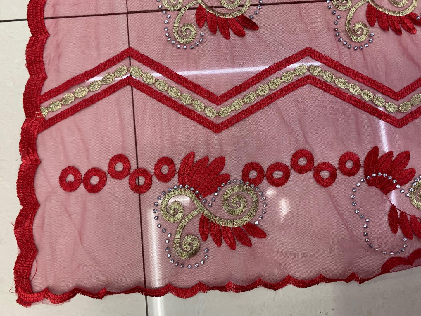 high quality Gauze Turban Shawl