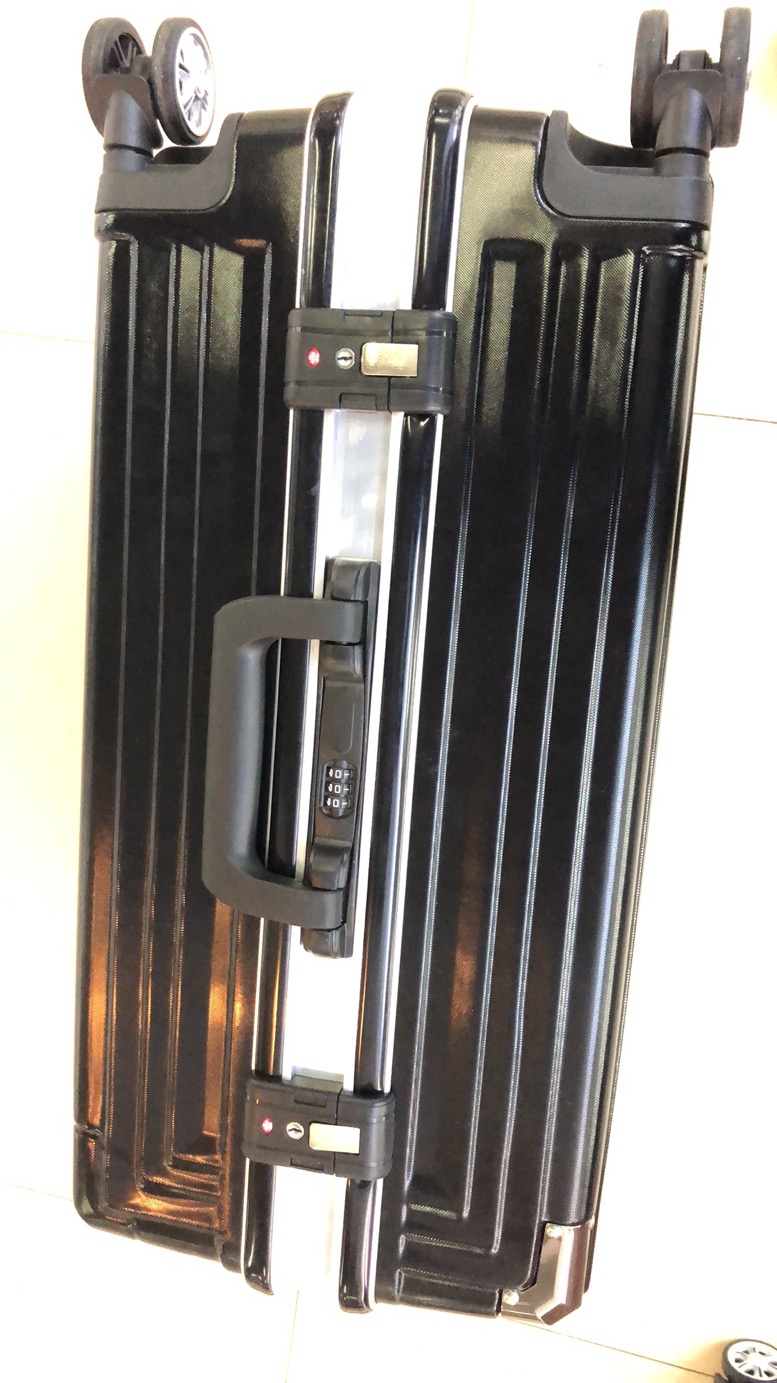 ABS+PC拉杆箱万向轮密码锁旅行箱登机箱行李箱20寸24寸两件套详情图2