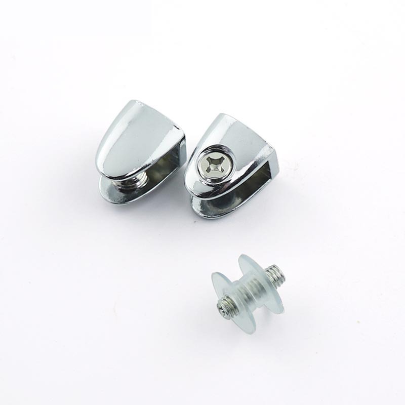 锌合金玻璃夹产品图