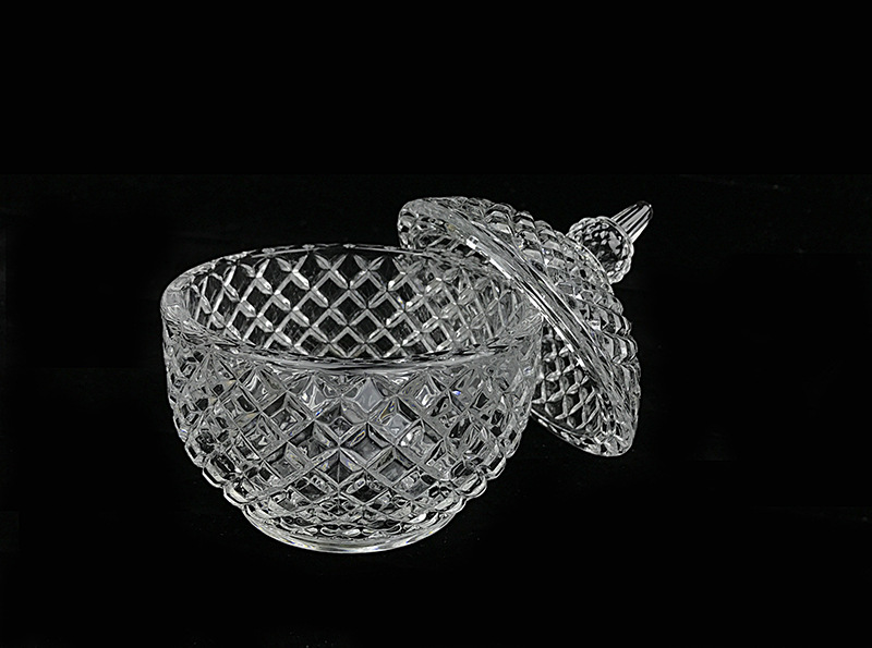 Glass Sugar Jar Storage Tank Creative European Sugar Jar This Season New Factory Direct Spot Direct Sales details Picture