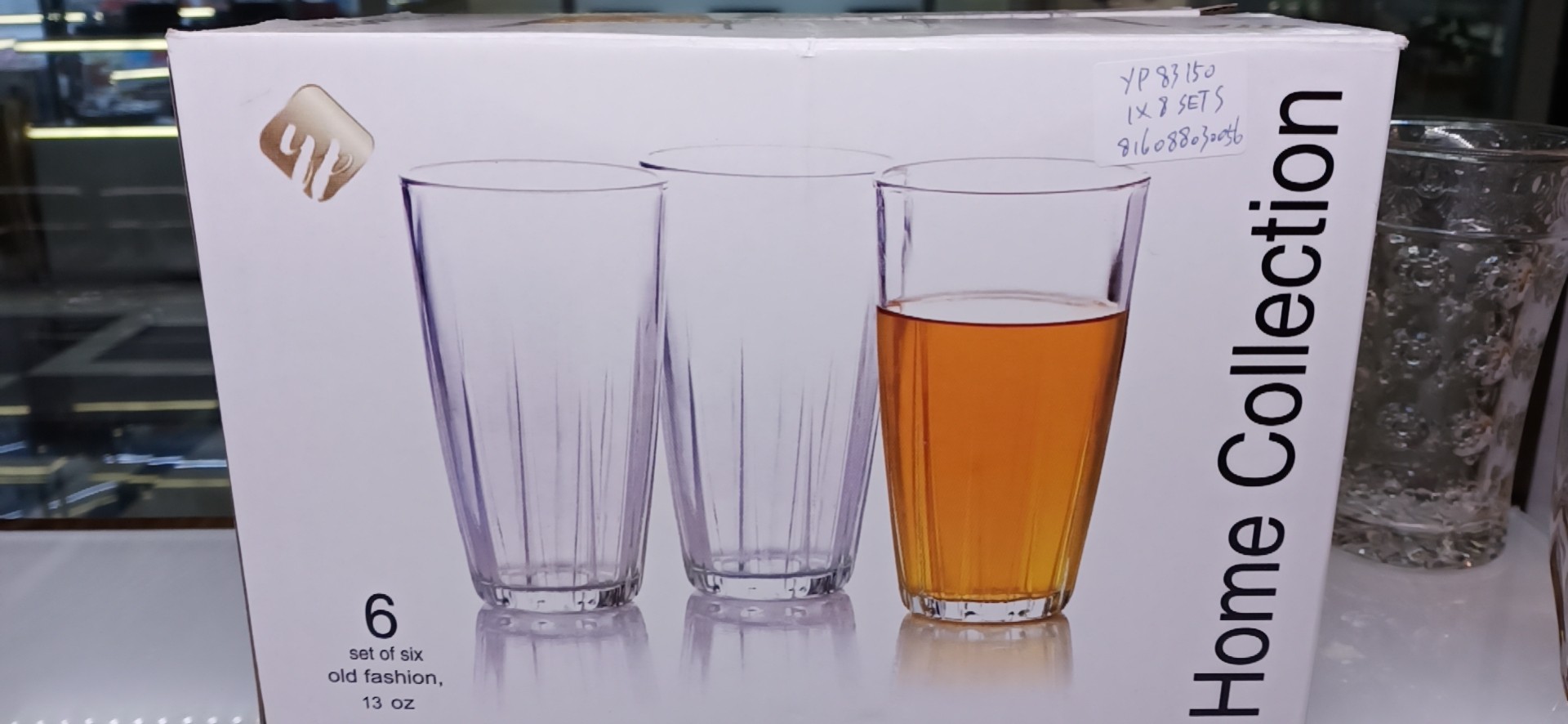 New Personality Thickening Large Capacity Glass Juice Cup This Season New Factory Direct Spot Direct Sales