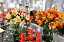Yiwu Selection imitation flowers magnolia magnolia wood cotton Hibiscus flowers high imitation handcrafts