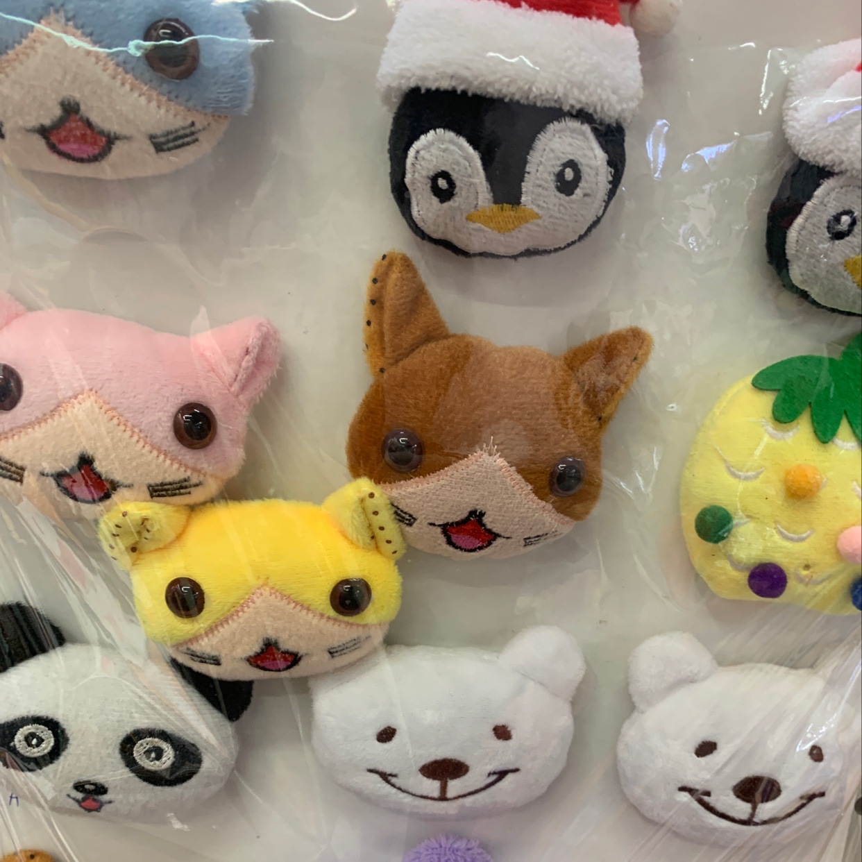 Plush Cartoon Accessories
