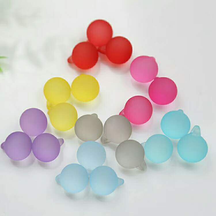 Acrylic 16CM rubber transparent beads DIY hair accessories earrings head accessories pen bag accessories