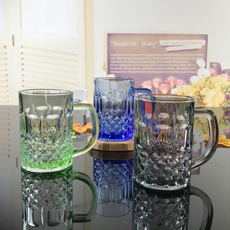 Personalized lead-free glass color glass hotel milk glass