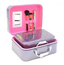 Yiwu Selection ladies hand - carried cosmetic bag printed handbag family sundries bag portable