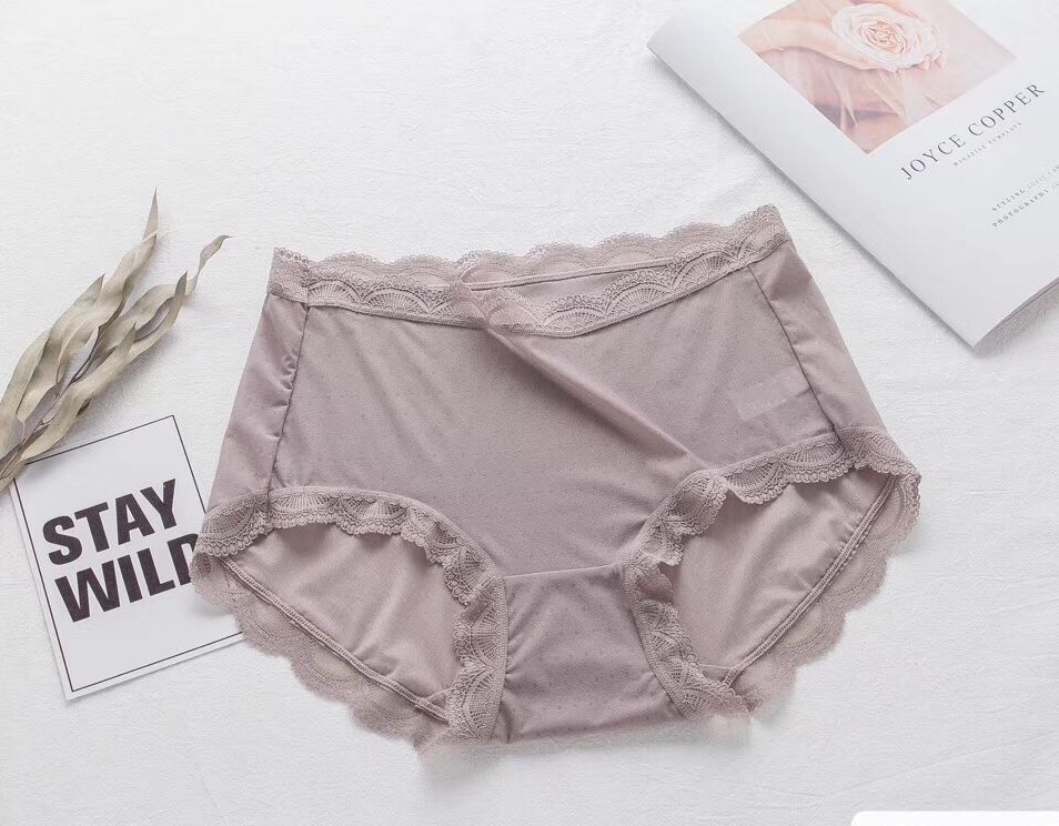 1959 Hot Selling New High Waist Plus Fat Plus Size Side One Piece Breathable Quick Drying Mask Comfortable Women's Underwear details Picture