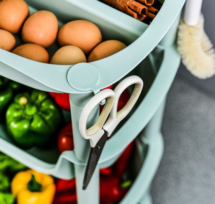 Yiwu Good Goods multi-level Kitchen Storage Rack 1004-4 has been launched details Picture