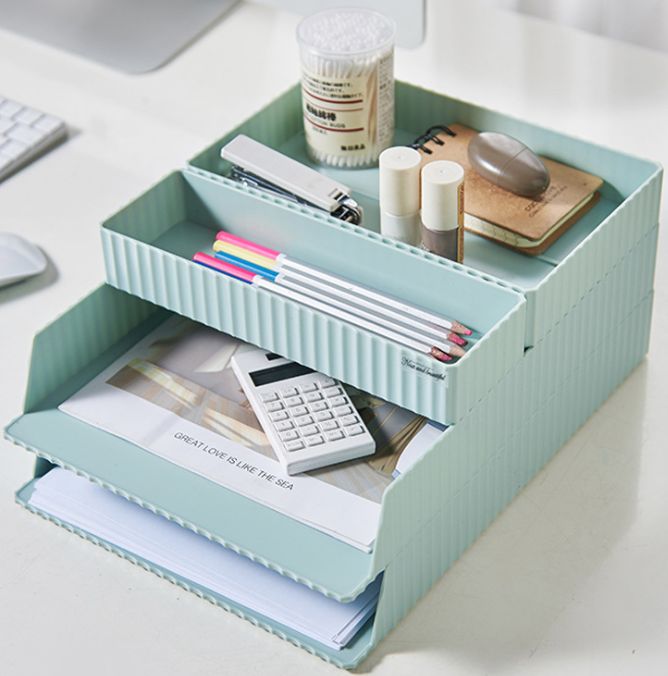 Yiwu Good Goods desktop organization files, stationery clips, cosmetics storage and organization boxes Specification drawing
