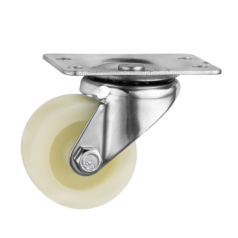 义乌好货 2寸pp脚轮加厚工业尼龙轮平板耐磨轱辘家具万向轮子