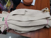 Cotton cord braided belt manual braided belt manufacturer direct selling