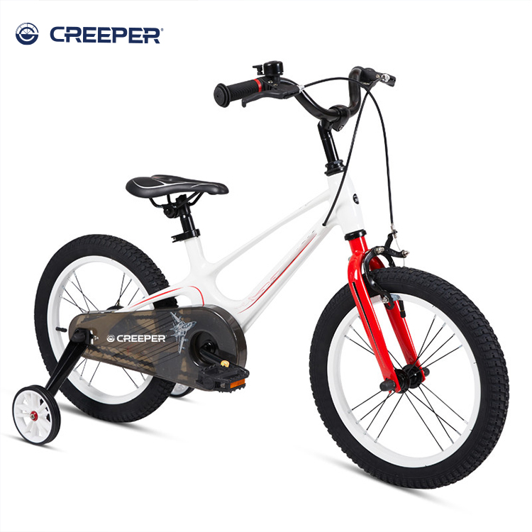 义乌好货 14寸幻影镁合金儿童三轮辅轮脚踏高端儿童自行车CREEPER详情图4
