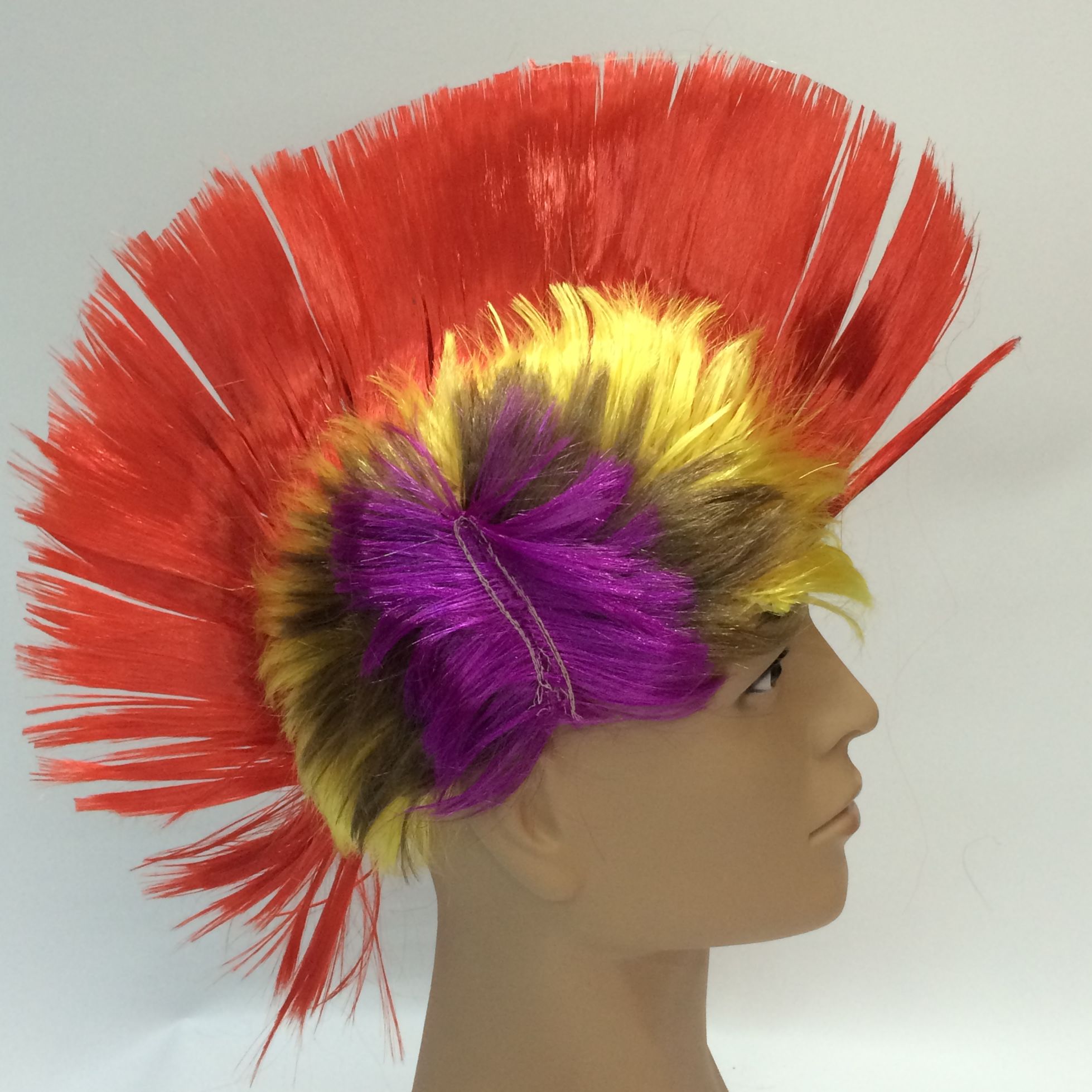 Cockscomb hair, cock wig, fan hair cover