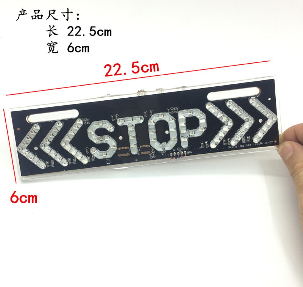 Motorcycle flashing lights, led taillights, 12V brake lights, super bright STOP turn signals, modified color arrow indicator lights details Picture