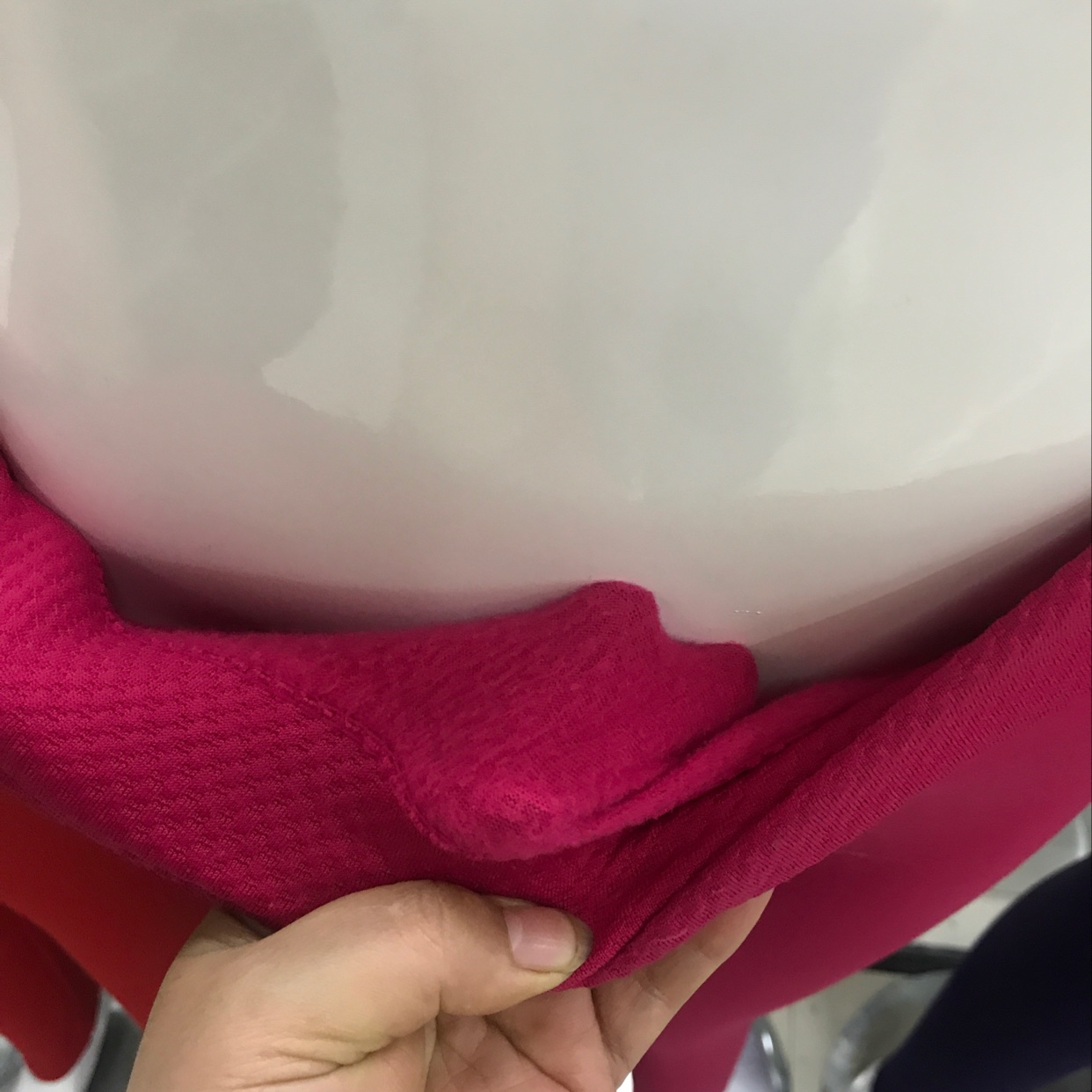 High-waisted woolen pants Specification image