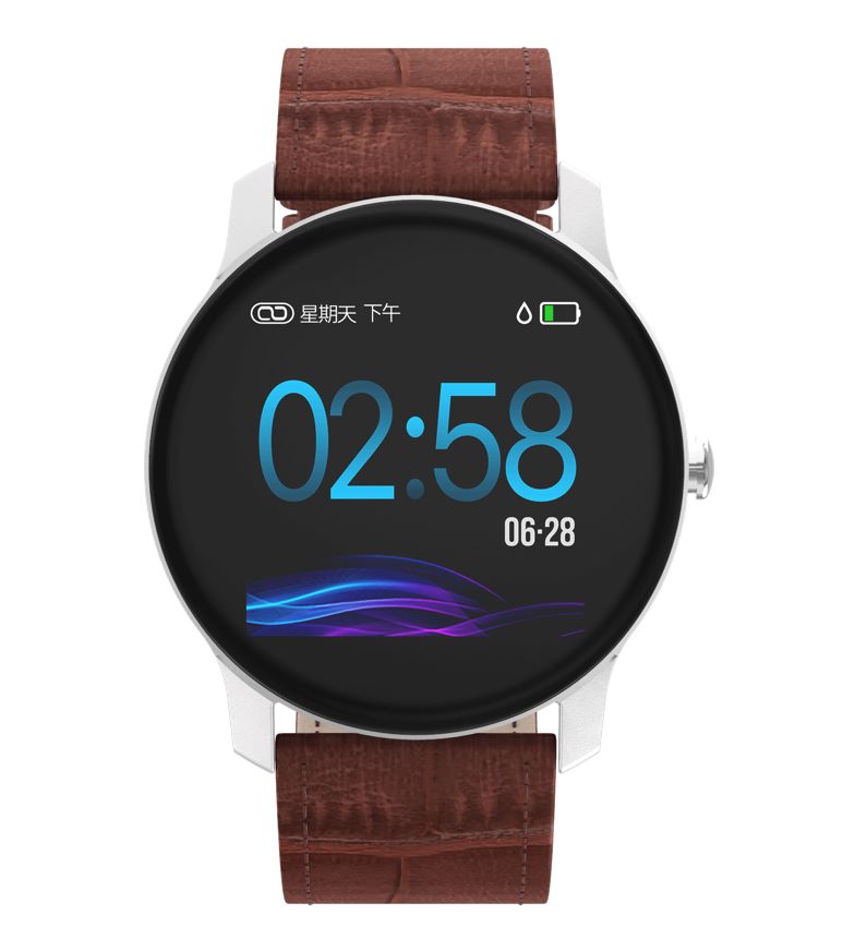 Yiwu Haohuo business sports waterproof smartwatch, health heart rate and blood pressure detection alarm reminder Specification image