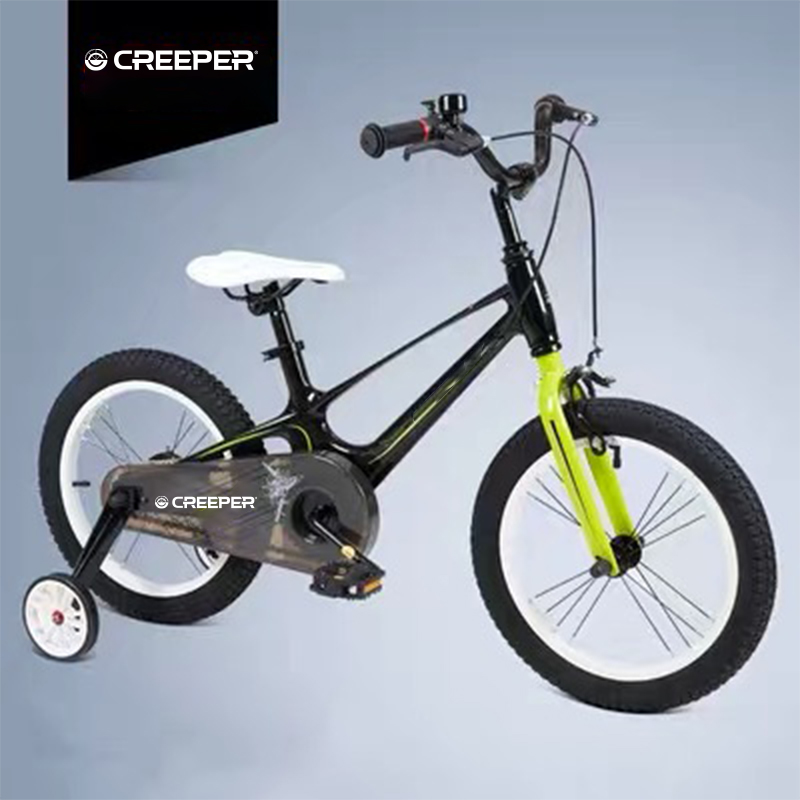 义乌好货 14寸幻影镁合金儿童三轮辅轮脚踏高端儿童自行车CREEPER详情图3