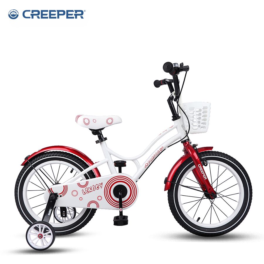 Yiwu Selection 2021 new hot 16-inch peak house cute high-end three-wheel auxiliary children's bicycle manufacturer direct CREEPER thumbnail